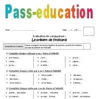 Exercice conjugaison ce1 en ligne gratuit. Present De L Indicatif Cm1 Bilan A Imprimer