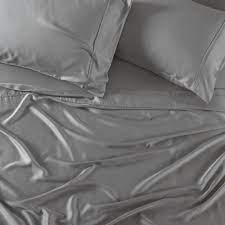 California king sheeting measures 259.1 cm l x 284.5 cm w (flat); Brielle Home 300 Thread Count Tencel Lyocell Sateen Sheets Linensnow