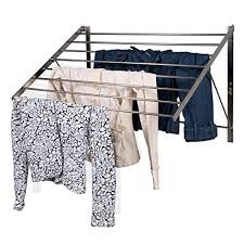 Maybe you would like to learn more about one of these? Review For Brightmaison Clothes Laundry Drying Rack Heavy Duty Stainless Steel Wall Mounted Folding Adjustable Collapsible Space Saver 6 5 Yards Drying Capacity