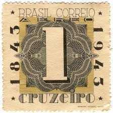 Brazil Postage Stamp Centenary Postage Stamp Art Postcard Stamps Vintage Postage Stamps