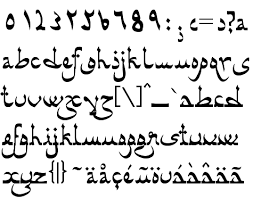 Without proper rendering support, you may see . Which Arabic Style Font Lettering Calligraphy Tattoo Fonts