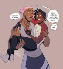 it aint easy bein sleazy — Lucky getting sass from his boyfriend AND his  car...