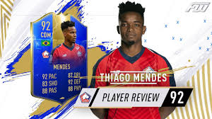 Thiago mendes rejoint l'ol le 3 juillet 2019 pour 25 millions d'euros en provenance de lille. Tots Thiago Mendes Review 92 What Even Is This Card Fifa 19 Ultimate Team Youtube