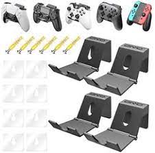 Amazon Com Oivo Controller Wall Mount Holder For Ps3 Ps4 Ps5 Xbox 360 Xbox One S X Elite Series S S In 2021 Video Game Controller Game Console Organization Xbox One S
