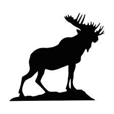 480 Views Moose Silhouette Moose Lodge Moose Logo