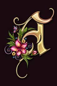 Download the perfect alphabet pictures. Download For Iphone Background My Creation Letter A From Category Designs And Creative Wallpapers For Ipho Alphabet Wallpaper Floral Logo Design Name Wallpaper