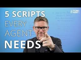 5 Scripts Every Agent Needs In Today S Market Tomferryshow Real Estate S 1 Educator Tom Ferry Real Estate Training Real Estate Branding Real Estate