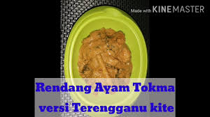 Meskipun masakan ini khas disajikan saat lebaran, tak ada salahnya menyajikan hidangan istimewa ini di meja makan di luar lebaran. Rendang Ayam Tokma Special Versi Terengganu Kite Mesti Cuba Resepi Air Tangan Ibu Youtube