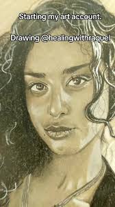 Feels good to draw and pluck out some negativity. @HealingWithRaquel #art  #portraits #mattpressleyart