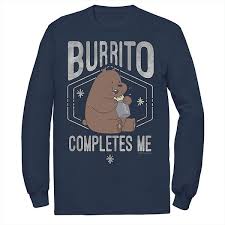 Men S Cartoon Network We Bare Bears Burrito Completes Me Tee Our players are mobile (html5) friendly, responsive with chromecast support. men s cartoon network we bare bears burrito completes me tee