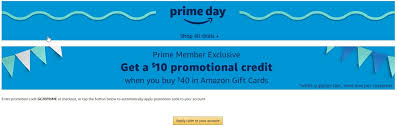 If the timing trend of prime day in fall stays the same, you won't have to wait long for more deals after prime day in 2021. Expired Amazon Buy 40 Gift Card Get 10 Promotional Credit