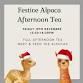 Festive Afternoon Tea and Meet the Alpacas event image