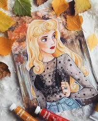 Pin By Disney Princesses And Films On Sleeping Beauty Aurora Disney Disney Art Disney Fan Art