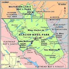 The campground covers 40 wooded acres and is surrounded by flathead national forest. Glacier National Park Map Two Medicine On The Right Also Glacier National Park Map Glacier National Park Trip Glacier National Park