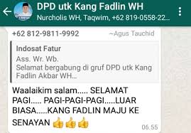 Anda dapat bergabung dengan tautan grup telegram. Sssst Ini Percakapan Pejabat Banten Dalam Grup Wa Dpd Utk Kang Fadlin Wh