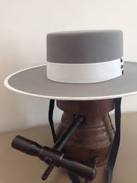The Bolero Wool Or Fur Felt Custom Handmade Etsy In 2021 Bolero Hat Felt Cowboy Hats Spanish Style