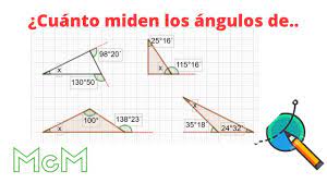 Como Medir Los Angulos Externos De Un Triangulo Mica Youtube