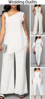 30 Cute Wedding Party Outfits Jumpsuits For You Rosewe Wedding Party Fashion Fashion Romper Clothes