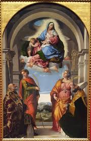 Pala Di Sant Eufemia 1527 Moretto Pinacoteca Tosio Martinengo Brescia
