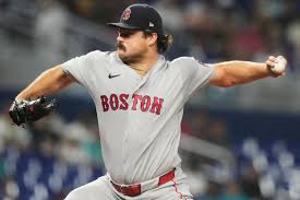Payton Tolle prepares to start for the Boston Red Sox against the Seattle Mariners