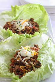 Turkey Taco Lettuce Wraps Recipe Turkey Taco Lettuce Wraps Healthy Healthy Cooking