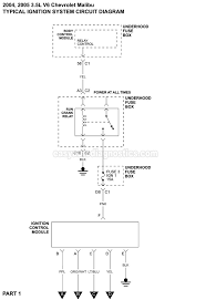 2012 kia rio manual transmission. Part 1 Ignition System Wiring Diagram 2004 2005 3 5l Malibu
