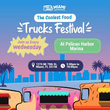 Food Trucks Wednesdays North Bay Village — Food court food truck in Miami, Florida