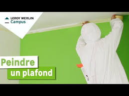 Je souhaite réaliser un placard en hauteur, fermé par des portes coulissantes, dans une niche de 195 cm de long par 65 de large. Comment Peindre Un Plafond Leroy Merlin Youtube