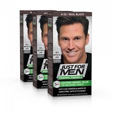 This easy to apply hair color only takes five minutes to color every single gray hair, and lasts until the gray grows back. Just For Men Original Formula Easy And Fast Shampoo In Men S Hair Color Dark Brown Shade H 45 Pack Of 3 Inci Beauty