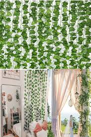 Fake Ivy Fake Vines Artificial Ivy Wall Decor In 2020 Wedding Wall Decorations Wedding Wall Artificial Ivy Wall