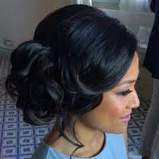 Prom Hochsteckfrisuren Fur Dunkles Haar Neueste Haar Pin Black Hair Updo Hairstyles Natural Hair Styles Bridesmaid Hair