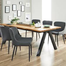 Polsterstuhl In Stylischem Grau Preiswert Danisches Bettenlager Kuchentisch Und Stuhle Speisezimmereinrichtung Wohnung Esszimmer