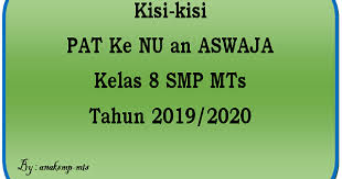 Check spelling or type a new query. Download Soal Semester 1 Aswaja Mts 789