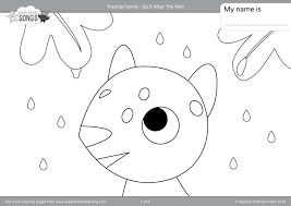 Beetles have six legs coloring page. Treetop Family Coloring Pages Episode 6 Super Simple