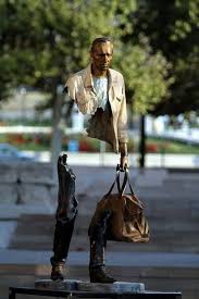 Les Voyageurs Bronze Sculptures By Bruno Catalano Ego Alterego Sculpture Art Figurative Sculpture Sculptures