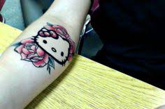 Perhaps you will enjoy realization of a tattoo on your body more than just pictures and will make your dream come true in the near future! 360 Hello Kitty Tattoos Ideas Hello Kitty Tattoos Hello Kitty Tattoos
