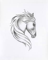 Here's a step by step guide on how to draw a mustang horse : Mustang Horse Drawing Original Running Horse Drawing By Australian Artist Brenda Willis