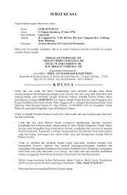 Cara membuat surat kuasa yang baik dan benar. Contoh Surat Kuasa Khusus Acara Perdata