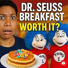 Experiences and pictures of Thing 1 & Thing 2 birthday breakfast