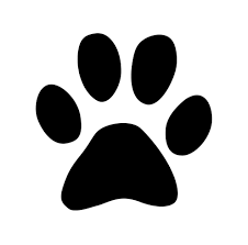 Black And White Paw Print Icon Paw Print Vector Icon Vector Art Design Vector Art Paw Print
