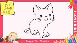 Come Disegnare Un Gatto Facile Passo Per Passo Per Bambini 3 Youtube
