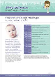 Babies 9 12 Months Baby Whisperer Baby Whisperer