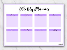 Fast, free shipping on orders $45+. 12 Free Printable Weekly Planner Pdf Templates 2018