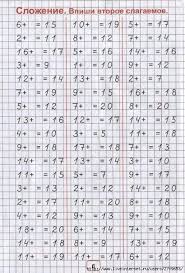 карточки по математике 2 класс примеры с переходом через десяток Pin Ot Polzovatelya Valushkanasko Na Doske Moi Sohranennye Materialy Uroki Pisma Matematika 2 Klass Matematika