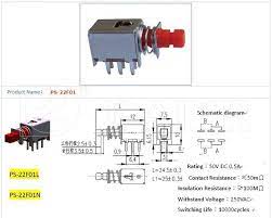 If nothing changed, meter the switch while the button is pressed. On On Dpdt Push Button Switch 6 Pin Pcb China Push Switch Push Button Switch 6 Pin Pcb Made In China Com