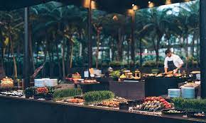 The Grill Grand Hyatt Hong Kong Restaurants Poolside Food Hong Kong Restaurants Grand Hyatt