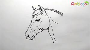 Learn how to draw a horse step by step. How To Draw Horse Head Step By Step Youtube