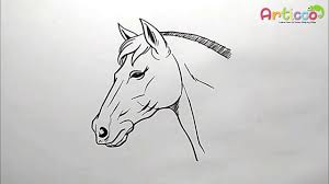 The first step of this lesson is similar the first step of our zebra lesson. How To Draw Horse Head Step By Step Youtube