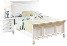 Belmar White Panel 3 Pc Queen Bed White Paneling King Size Bedroom Furniture Sets Queen Panel Beds