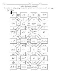 Tired Of The Same Boring Worksheet Here Is A Maze For Simplifying Radical And Rational Exponents Exponent Worksheets Exponents Persuasive Writing Prompts